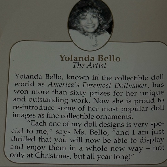 Ashton-Drake Heirloom Ornaments "Brahms' Lullaby" "Little Jack Horner" "Justin" - Picture 7 of 9